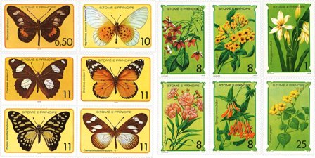 Sao Tome & Principe 1979 - MICHEL 561-566 + 568-573 - Postfrisk