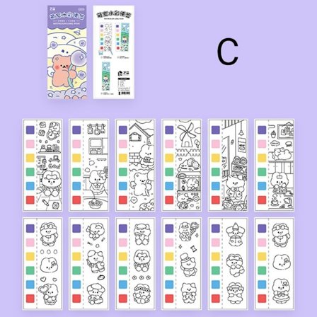 Pocket Akvarel Malebog Graffiti Billedbog C C