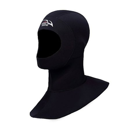3 mm neopren dykkerhette med skuldervåtdrakt hette Snorkelhatt hodeplagg