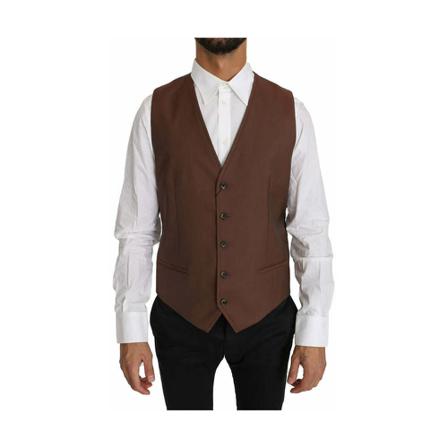 Dolce & Gabbana Suit Vests Brun, Herre