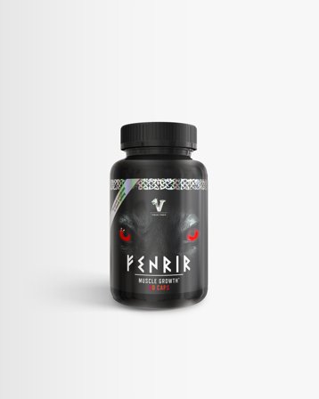 3 x Viking Power Fenrir - Muskeløker - 60 kapsler