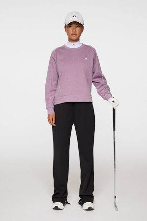 J.Lindeberg - Lucy Windblock Sweatshirt - Golf - Purple - Women - XS