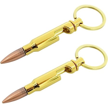 2 stk. Flaskeåpnere Nøkkelring Ølflaskeåpner Nøkkelring Nyhet Flaskeåpner