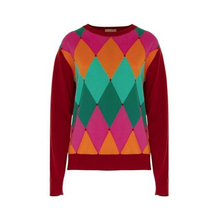 Ballantyne Sweater Rød, Dame