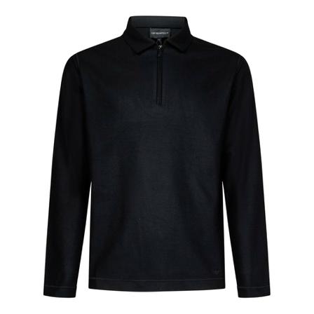 Emporio Armani, Sweatshirts Zwart, Heren, Maat:S