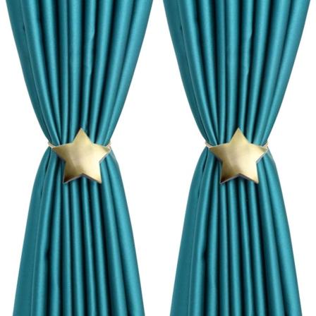Nye legering stjerne magnetiske gardin tieback dekor gardin spenne Dr