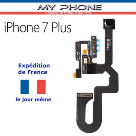 Front CAMERA för Apple IPHONE 7 PLUS + Proximity Sensor Module + Ljusstyrka Front Face Dukkamera