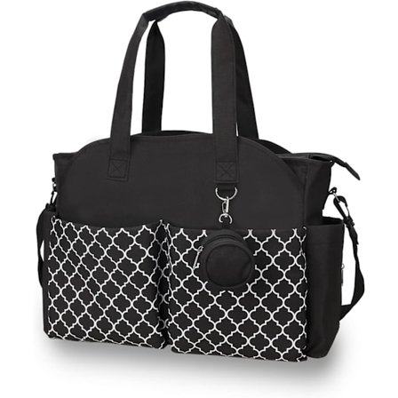 Babyplejetaske Håndtaske Pusletaske med Pusleunderlag og Skulderrem Bærbar Vandtæt Stor Kapacitet 46 * 14 * 29 cm-FF-