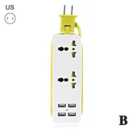 1 X Bärbar Laddningsstation Med 4 Usb Portar Typ A A5p7 Smartph
