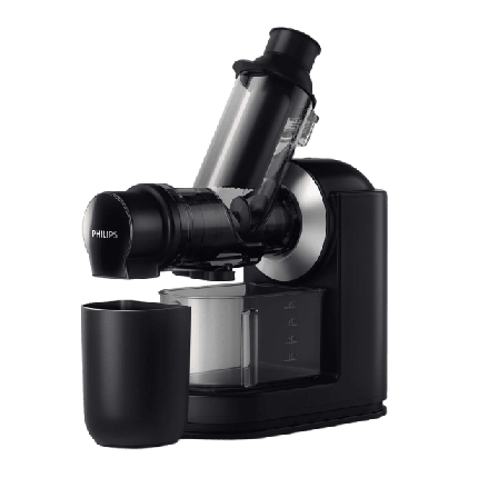 Philips Slowjuicer Hr1889/70 Viva Collection Black Xl Köksmaskiner Svart