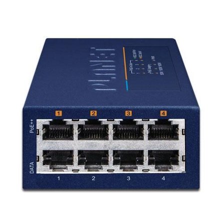 Planet 4-Port 5Gbps PoE++ Injector 802.3bt