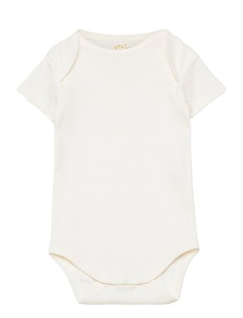 Copenhagen Colors Rib Jersey Short Sleeve Body - White - 92