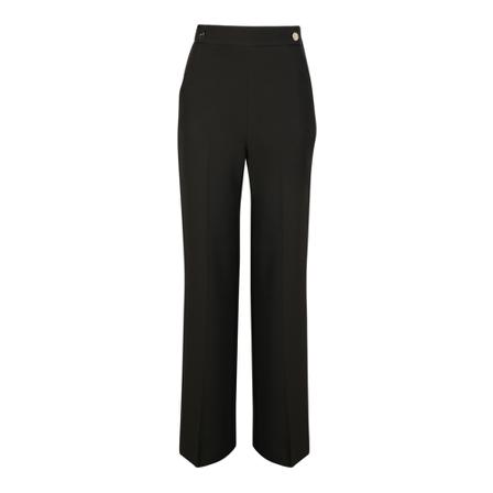 Liu Jo, Flared tailored trousers Czarny, Kobieta, Rozmiar: L
