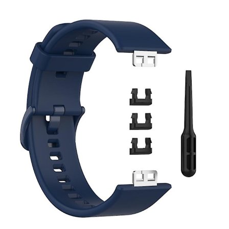 För Huawei Watch Fit-band Justerbart watch Silikon Smartwatch-band