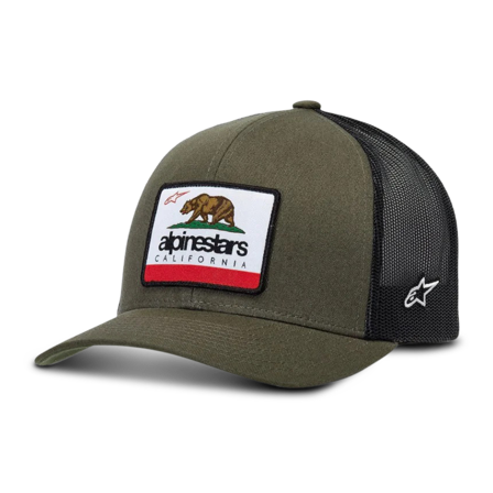 Tapón Alpinestars Cali 2.0 Verde militar/Negro