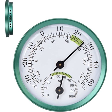 Termometer, vägg- eller yttemperaturmätare, termometer med stor digital display för uteplatser, simbassänger och inomhusdekoration väggtemperatur