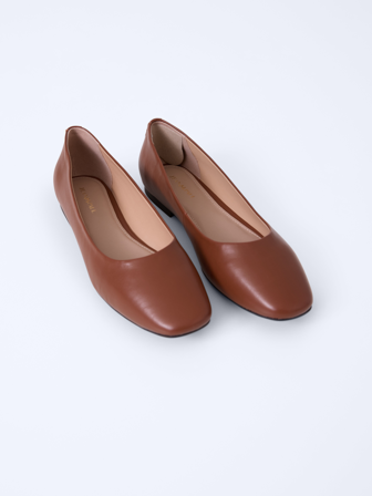 Jean Paul - Cabris Ballerina - Dame - Brun - Sko - 38