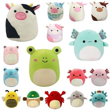Squishmallow Connor The Cow Plyschleksak Mjuk Animal Cartoon Pillow - Perfet 32