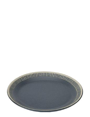 Colorit, Tallerken Home Tableware Plates Dinner Plates Grå Knabstrup Keramik