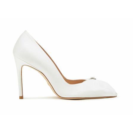 Stuart Weitzman - Pumps - Vit - Dam - Storlek: 34 1/2 Eu, Dam, Storlek: 34 1/2 EU