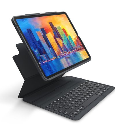 ZAGG / INVISIBLESHIELD Keyboard Pro Keys-Apple-iPad 12.9IN Pro-Charcoal-German