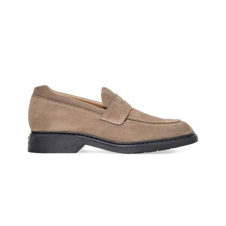 Hogan Moccasin shoe , Beige , Heren , Maat: 42 1/2 EU Instappers & Slip ons