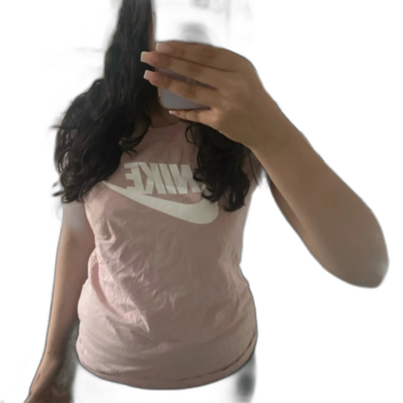 Ljusrosa Nike t-shirt