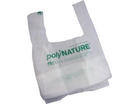 POLYNATURE Påse knyt PLA knythandtag 20L 25/rl - Lyreco - Städ och hygien - Påsar och säckar - Papperskorgspåsar