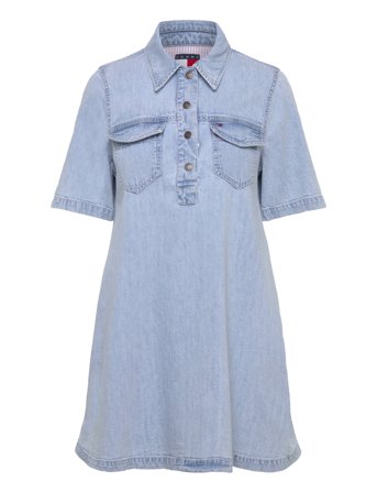 Tommy Jeans | A-Line Denim Dress Ext | L