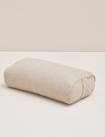 Moonchild Yoga Wear Moonchild Yoga Bolster - Small Rect - Beige - ONE SIZE