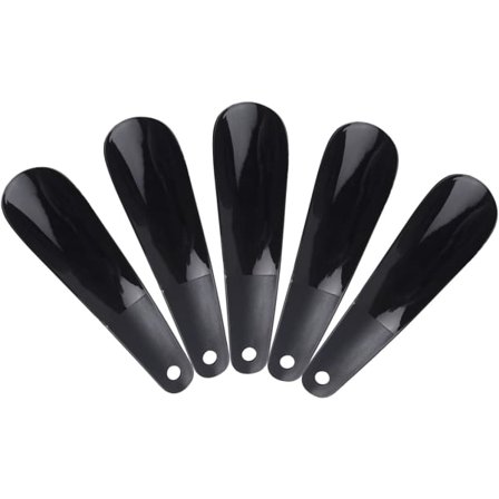 Galaxy 5 stk. Skohorn PP Skohorn Plastik Skohorn Bærbart Rejseskohorn -XF9-