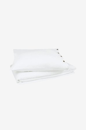 Kayori - Påslakanset - Nikko - 3 delar - Vit - Påslakanset - 220X220 - Från Homeroom