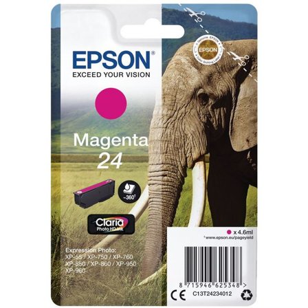 EPSON Bläckpatron C13T24334012 Magenta - Lyreco - Toner och bläck - Bläckpatroner - Bläckpatroner Epson