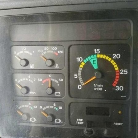 Digitalt turtellerinstrument for lastebil, 1434136 1423209 1109999 for Scania - 4-serie kjøretøy