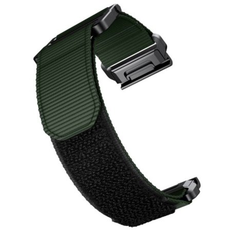 För Garmin Fenix ​​6X / 5X 26 mm kardborrefäste Nylon watch