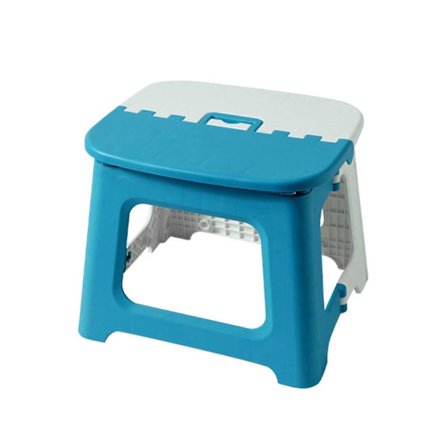 Fällbar Pall Stabil Struktur med Handtag Bra Lastkapacitet Bärbar Camping Vandring Pall Hemtillbehör