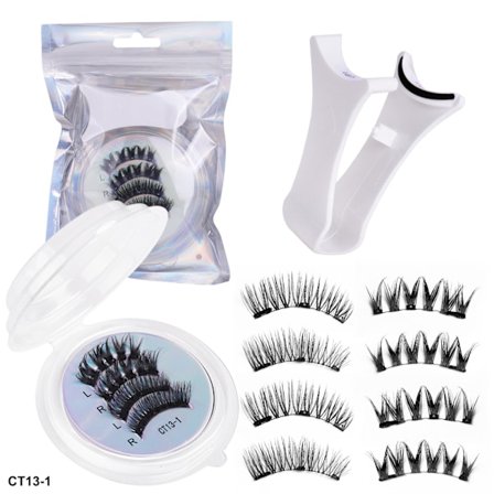 Magnetiske øjenvipper - Hurtig påføring, behagelig at have på