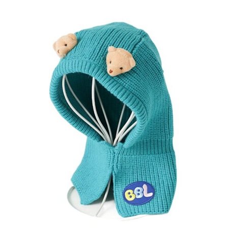 Stickad mössa för barn, varm mössa STYLE 3 STYLE 3