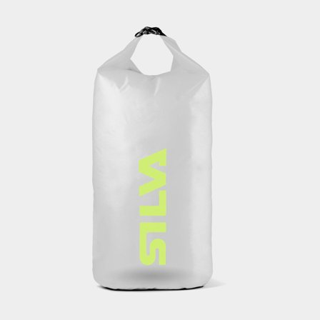 Drybag / bolsa estanque Silva TPU, 70D, 24 litros, transparente/verde