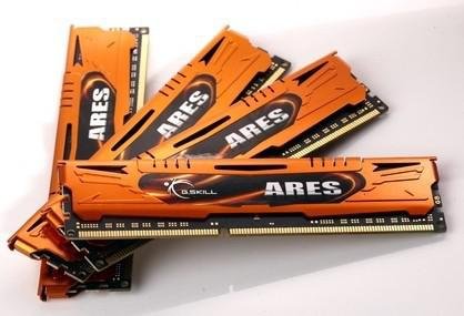 G.SKILL ARES - DDR3 - sett - 32 GB: 4 x 8 GB - DIMM 240-pin - 1600 MHz / PC3-12800 - ikke-bufret