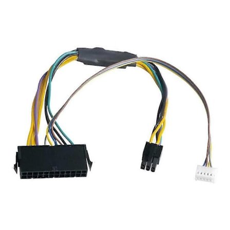 ATX Main 24Pin Naaras - 6Pin Uros 6Pin PCI-E PSU Virtalähde Adapterikaapeli Liitin HP Elite -malleille