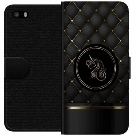 Apple Iphone 5s Plånboksfodral Luxury Unicorn