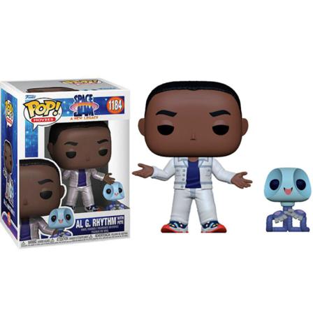 Pop Figure Space Jam 2 Ai G With Pete Buddy Metallic