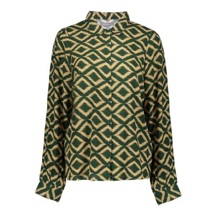 Geisha Shirts , Groen , Dames , Maat: L