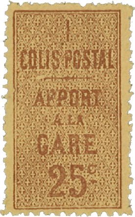 Frankrig 1892 - Pakkeporto YT 7 - Postfrisk