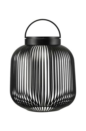 Blomus - LED-lampa Lito M 30,5 cm - Svart - Uppladdningsbara lampor - Från Homeroom