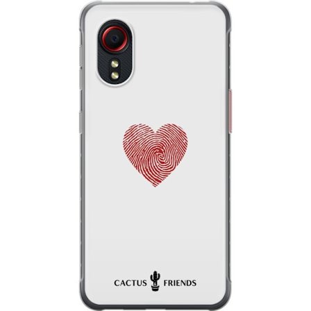 Kompatibel Mobilcover til Samsung Samsung Galaxy Xcover 5 Cactus and Friends - Fingerprint Love