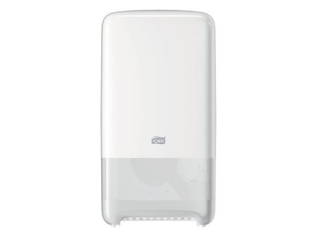 TORK Dispenser T6 Twin Toa vit - Lyreco - Städ och hygien - Toalettpapper och torkpapper - Hållare - Toalettpapper rulle