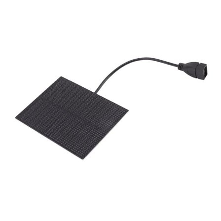 Solpanel 5W 5V, liten storlek, lätt vikt, miljövänlig KLB