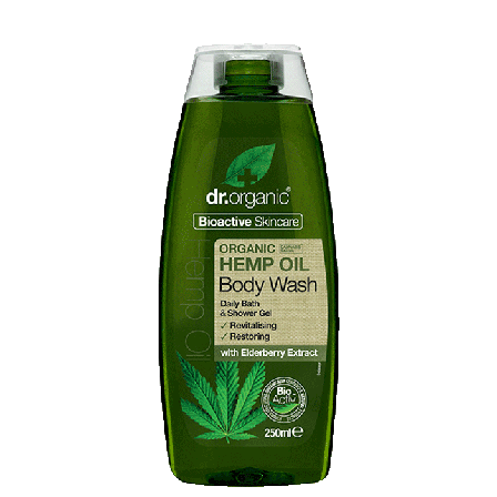 Dr Organic Hampaolja Duschkräm 250 ml